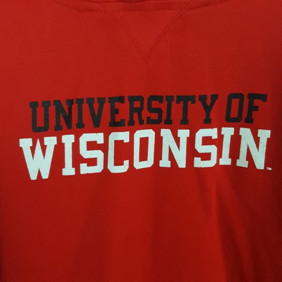 Champion University Wisconsin Fleece Crewneck XL - Picture 4 of 8